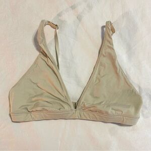 Lululemon Women's Tan Triangle Bralette Size 8